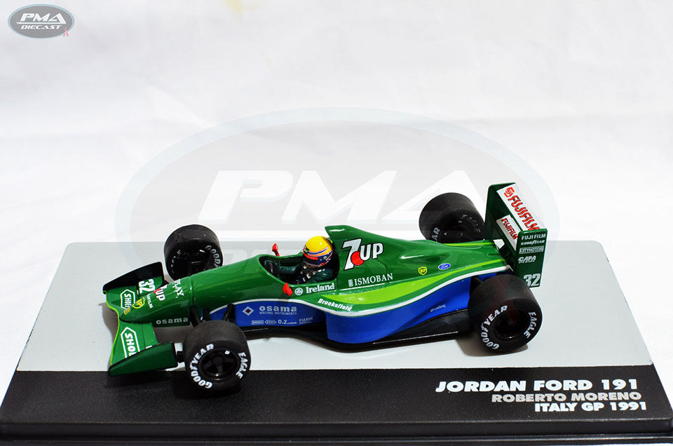 ROBERTO MORENO 1991 JORDAN 191 1:43